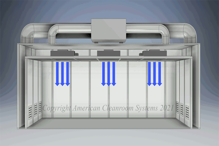 潔凈棚氣流設(shè)計圖